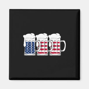 Aimant Beer Usa Drapeau Merica Boire Américain Hommes Fem