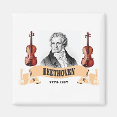 AIMANT BEETHOVEN DANS DES VIOLONS (Devant)
