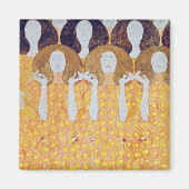 Aimant Beethoven Frieze (détail), Gustav Klimt (Devant)