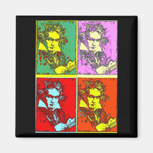 Aimant Beethoven pop-art