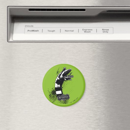 Aimant Beetlejuice | Sandworm Illustration (In Situ (Lave-vaisselle))