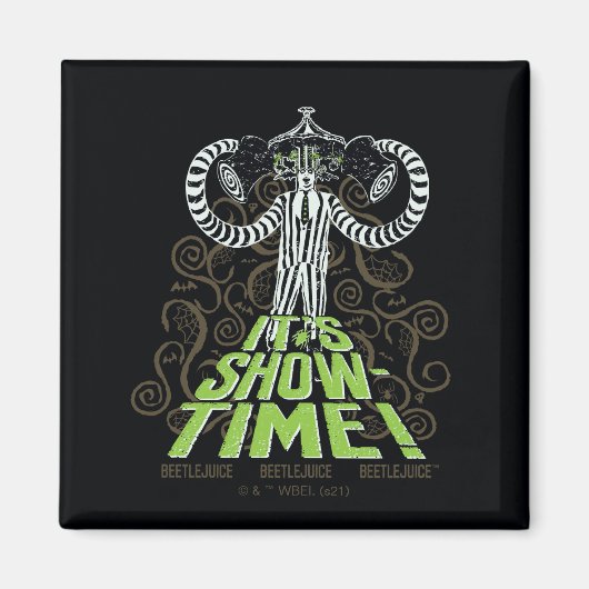 Aimant Beetlejus | C'est l'heure du spectacle ! (Devant)