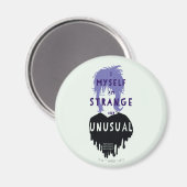 Aimant Beetlejus | Lydia Graphisme "étrange et inhabituel (Recto/Verso)