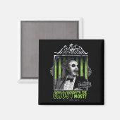 Aimant Beetlejus | Portrait "Ghost With the Most" (Recto/Verso)