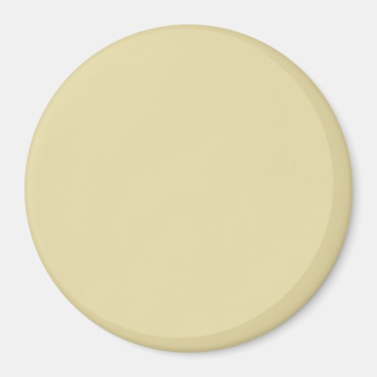 Aimant Beige (couleur solide) (Devant)