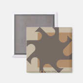 Aimant beige Sun Sponap 2 (Recto/Verso)