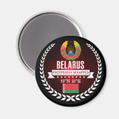 Aimant Bélarus (Recto/Verso)