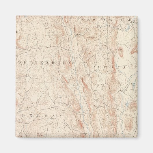 Aimant Belchertown, Massachusetts (Devant)