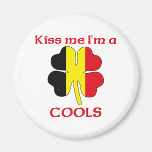 Aimant Belges personnalisés m'embrassent que je suis des