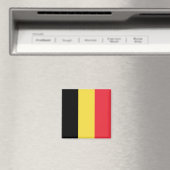 Aimant Belgian Flag (In Situ (Lave-vaisselle))