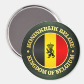 Aimant Belgian State Ensign (Recto/Verso)