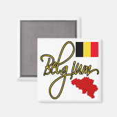 Aimant Belgique (Recto/Verso)