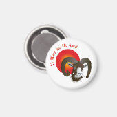 Aimant Bélier (Recto/Verso)