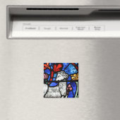 Aimant Bélier Année Bélier Gothique Vitrail Windows Sq M (In Situ (Lave-vaisselle))