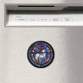 Aimant Bélier année bélière Gothique Vitrail Windows M 1 (In Situ (Lave-vaisselle))