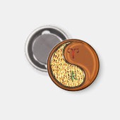 Aimant Bélier et chèvre (Recto/Verso)