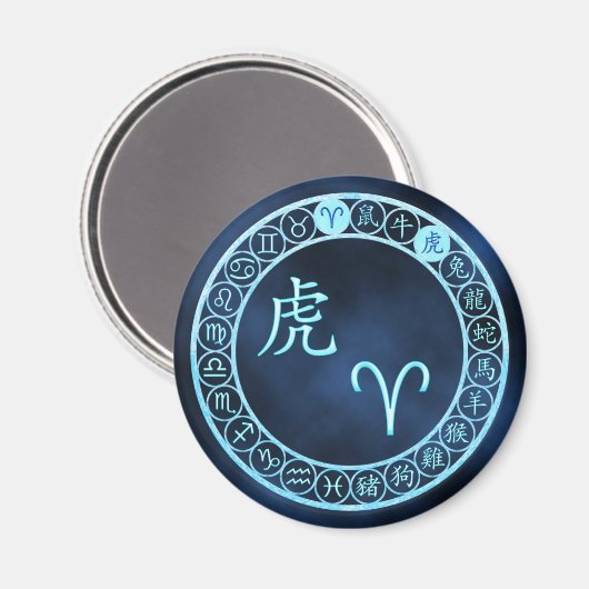Aimant Bélier/Tiger (Recto/Verso)