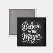Aimant Believe In The Magic Christmas Insred Holiday Remi (Recto/Verso)