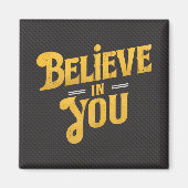 Aimant Believe in You - Motivation (Devant)