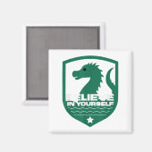 Aimant Believe In Yourself Funny Motivational Loch Ness M (Recto/Verso)