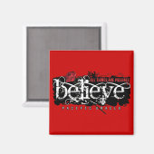 Aimant Believe - par Pacific Oracle (Recto/Verso)