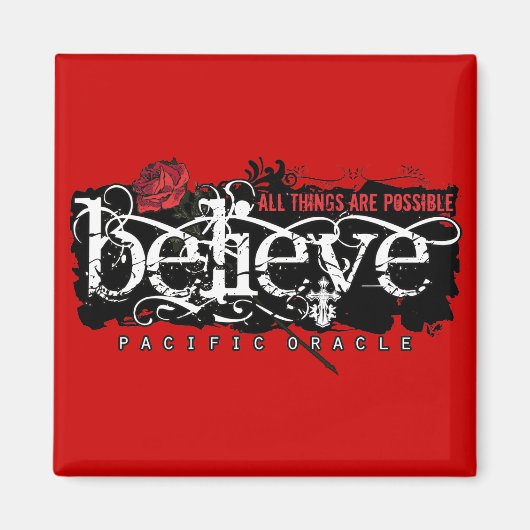 Aimant Believe - par Pacific Oracle (Devant)