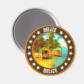 Aimant Belize (Recto/Verso)