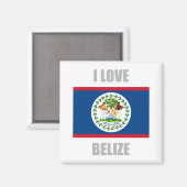 Aimant Belize (Recto/Verso)