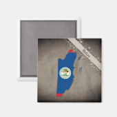 Aimant Belize (Recto/Verso)