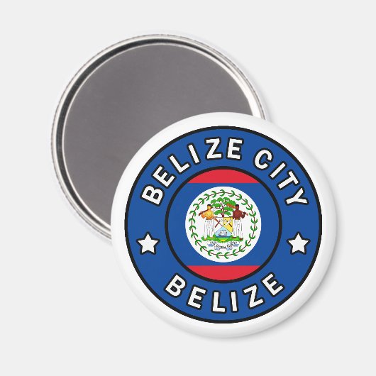 Aimant Belize City Belize (Recto/Verso)