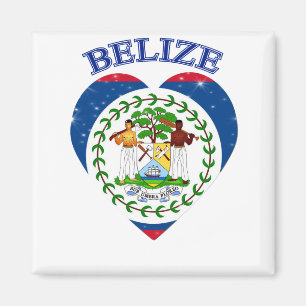 Aimant Belize Heart