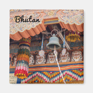 Aimant Bell en Punakha Dzong - Bhoutan, Himalaya, Asie