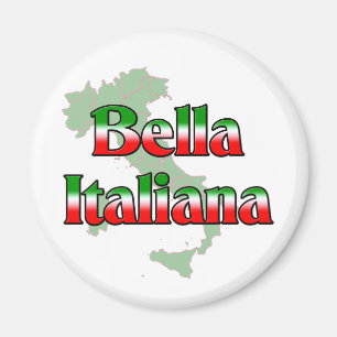 Aimant Bella Italiana (belle femme italienne)