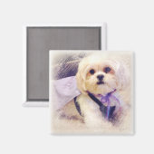 Aimant Bella Puppy Power (Recto/Verso)