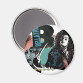 Aimant Bellatrix Lestrange 6 (Recto/Verso)