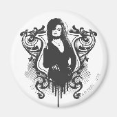 Aimant Bellatrix Lestrange Dark Arts Design (Devant)