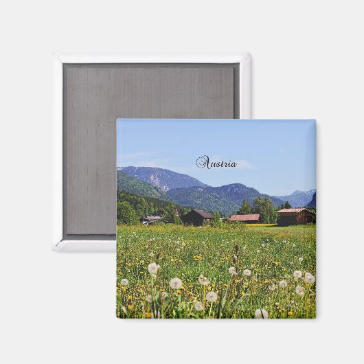 Aimant Belle Autriche (Recto/Verso)