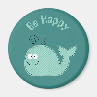 Belle Baleine Slogan Inspirationnel Soyez Heureux