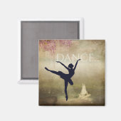 Aimant Belle Ballerina et Danse de Swan (Recto/Verso)