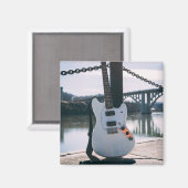 Aimant Belle Basse Guitare (Recto/Verso)