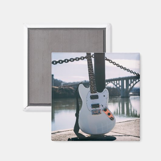 Aimant Belle Basse Guitare (Recto/Verso)