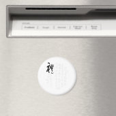 Aimant Belle calligraphie chinoise - Cadeaux (In Situ (Lave-vaisselle))