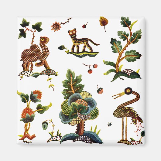 Aimant Belle Castlemaine Jacobean Brodery (Devant)