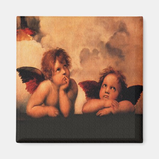 Aimant Belle Cherubs Angéliques (Devant)