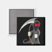 Aimant Belle couche de dessin Grim Halloween (Recto/Verso)