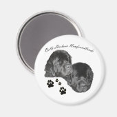 Aimant Belle Harbour Terre-Neuve (Recto/Verso)