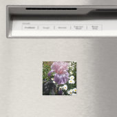 Aimant Belle Iris Fleur violet Fleur Photo (In Situ (Lave-vaisselle))