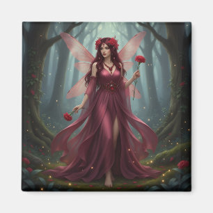 Aimant Belle Janvier Garnet Fairy