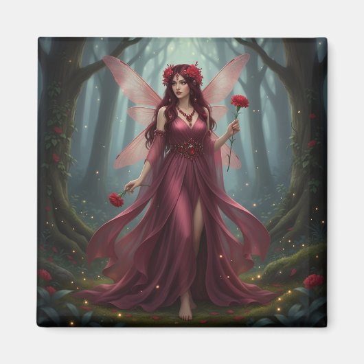 Aimant Belle Janvier Garnet Fairy (Devant)