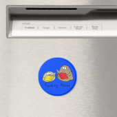 Aimant Belle Lecture Livres Bibliothèque Enfants Dessin (In Situ (Lave-vaisselle))